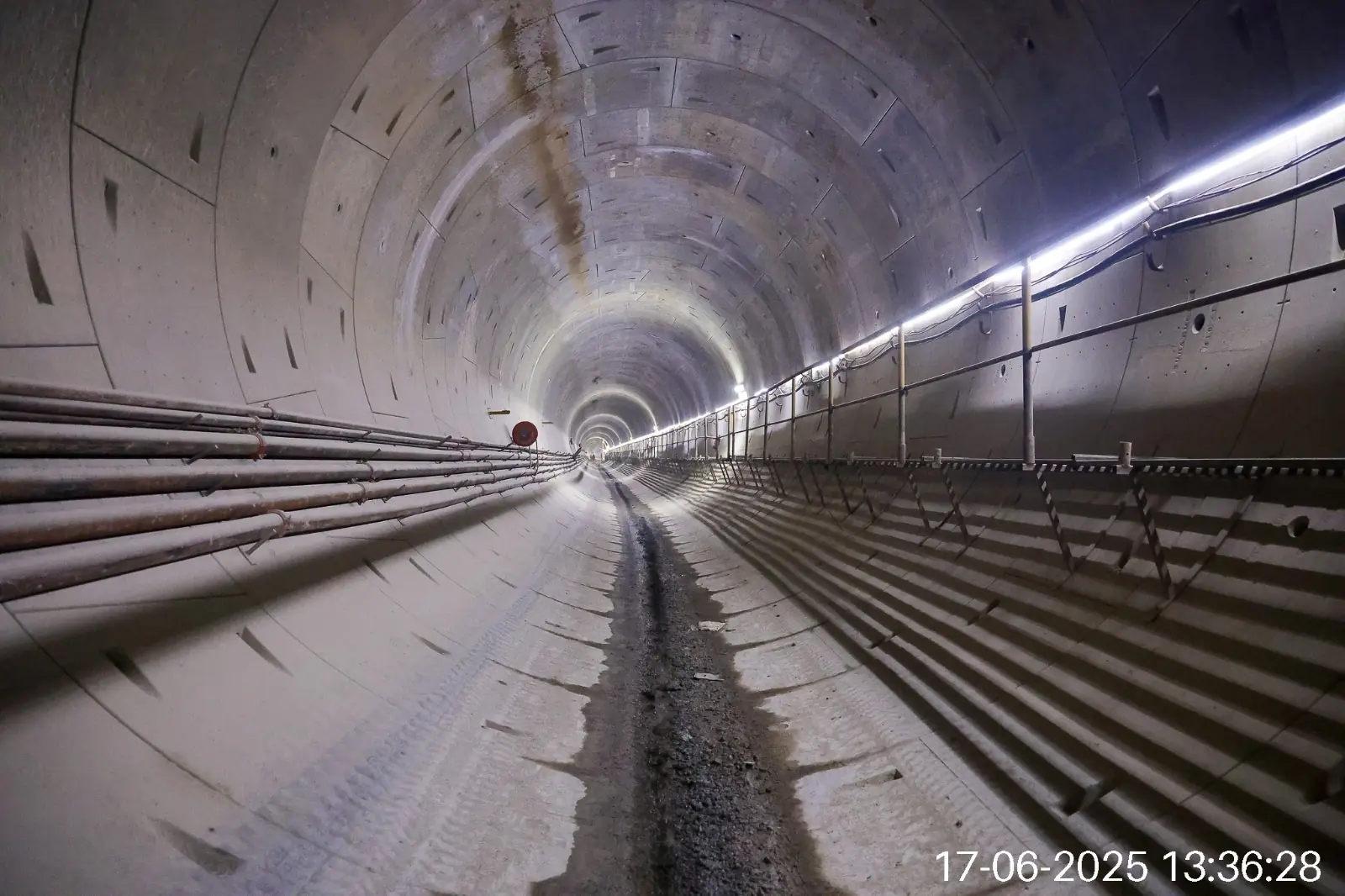 Infrastructure rebar foundation work